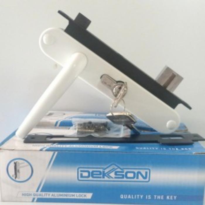 kunci pintu expanda dekson 909 WH kunci pintu kawat nyamuk dekson 1set