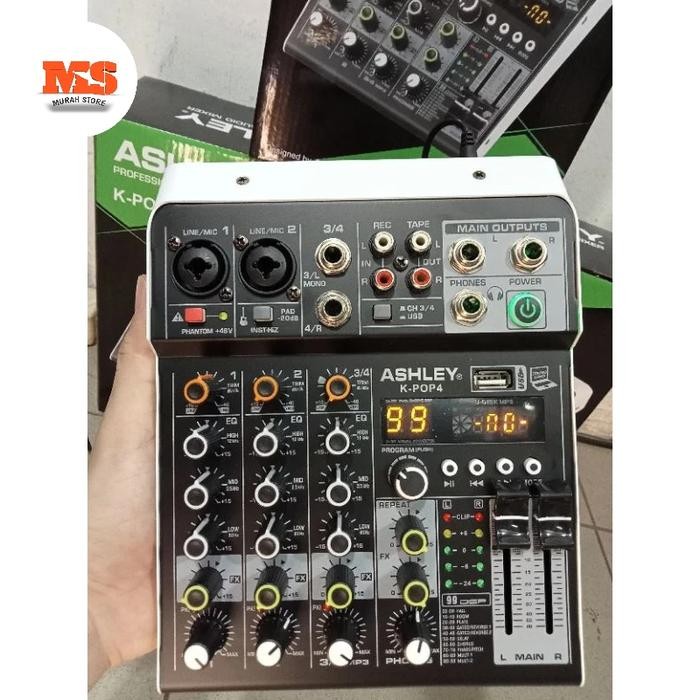Mixer Audio Ashley 4 Chanel Kpop 4