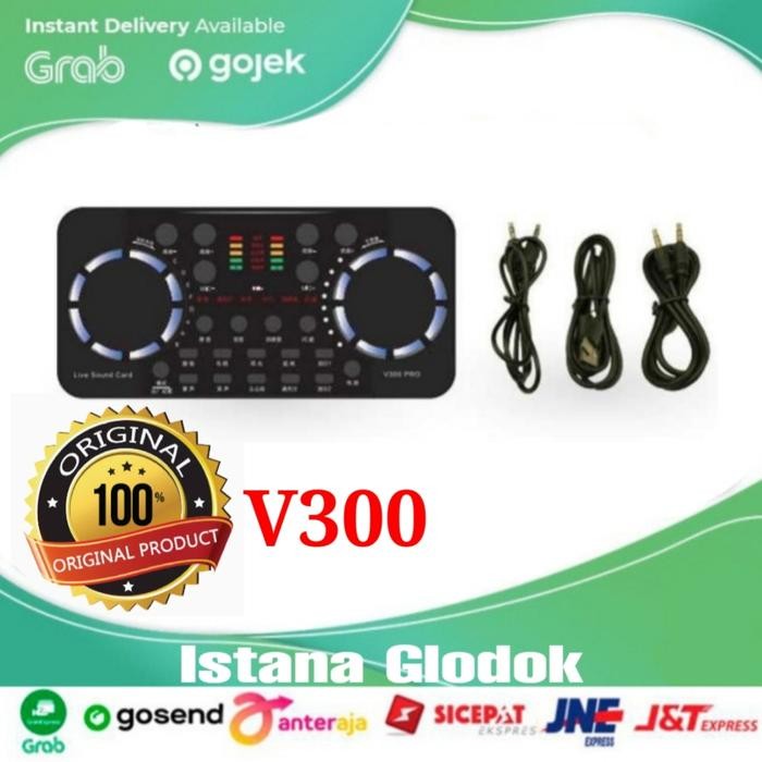 Soundcard Mixer V300 Pro Bluetooth USB External
