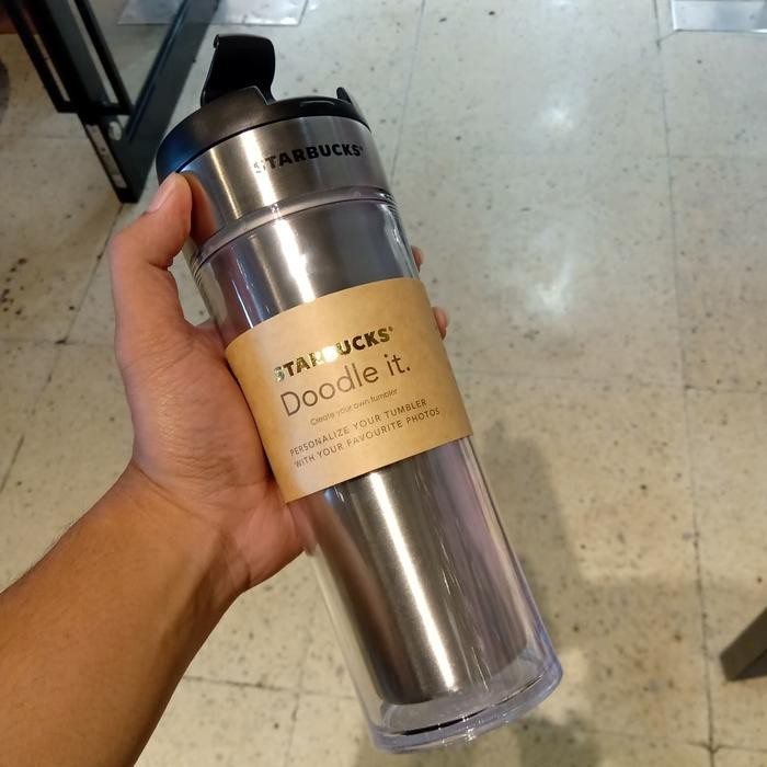 Tumbler Starbucks Doodle It