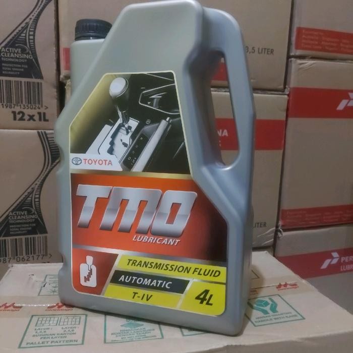 Toyota TMO T IV ATF Matic buat mobil Toyota dengan kemasan 4 liter Oli Matic