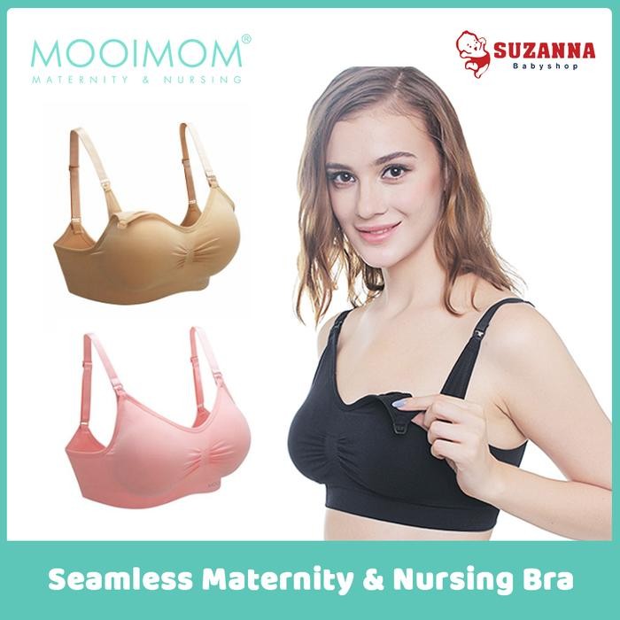 Mooimom Seamless Maternity & Nursing Bra / Bra Menyusui