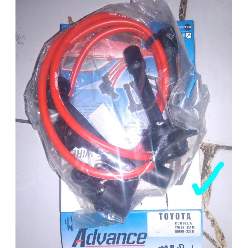kabel busi Corolla twincam Best Quality