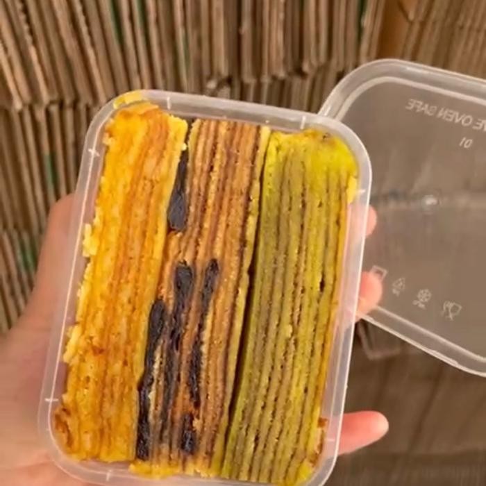 

New Paket TESTER lapis legit 200g isi 8 varian (premium, moca, milo, prunes, pandan, keju, nanas,