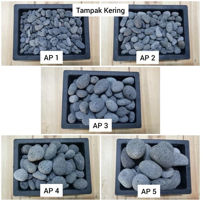 Batu Abu Pelabuhan 10 KG (Batu Alam Koral Sikat Hias Taman) *