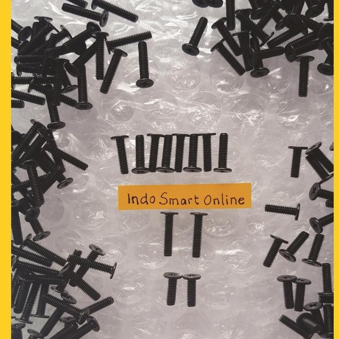 [Baru] Baut panjang untuk Asus TUF F15 FX507 FX507Z FX507V Sekrup casing laptop mur bawah. *