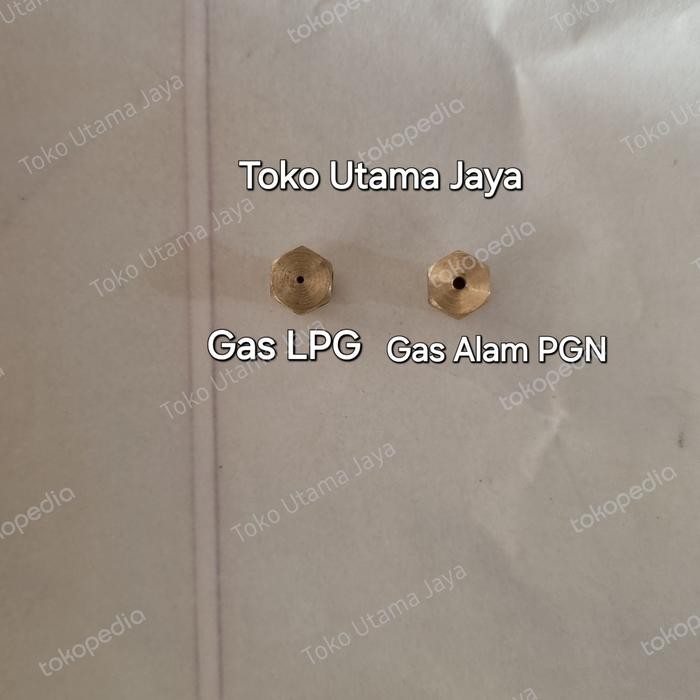 Spuyer Kompor Rinnai Gas Alam / Nozzel Rinnai Gas PGN / Nozel Rinai *