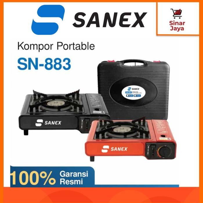SANEX Kompor Portable 1 Tungku (2in1) *