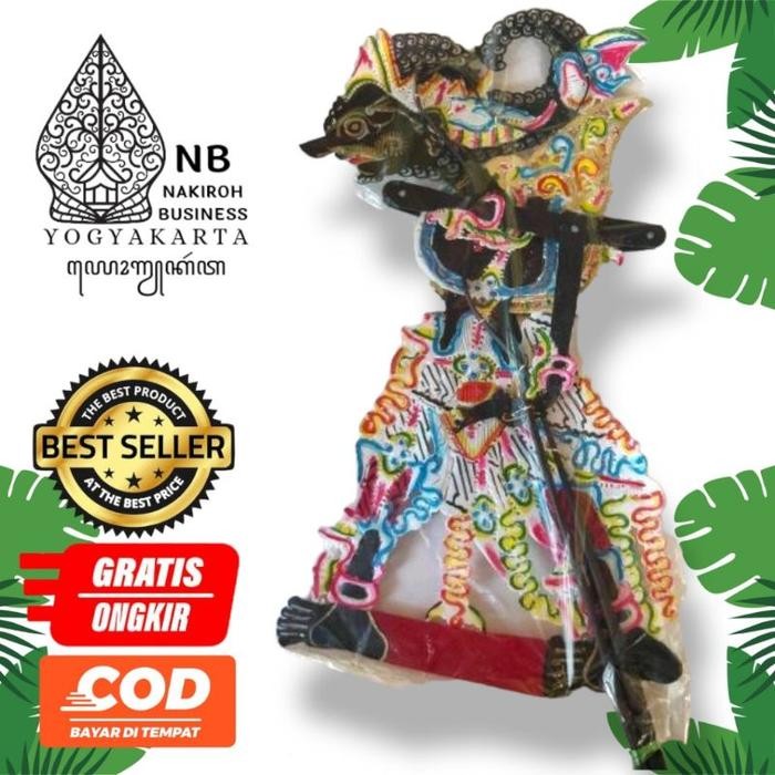 Wayang Kulit Asli GATOTKACA Standar 60 cm *