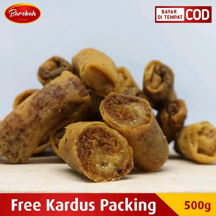 

ORIGINAL 500 Gram Sumpia Udang Kiloan Makanan Khas Cirebon Gurih Dan Enak READY STOCK