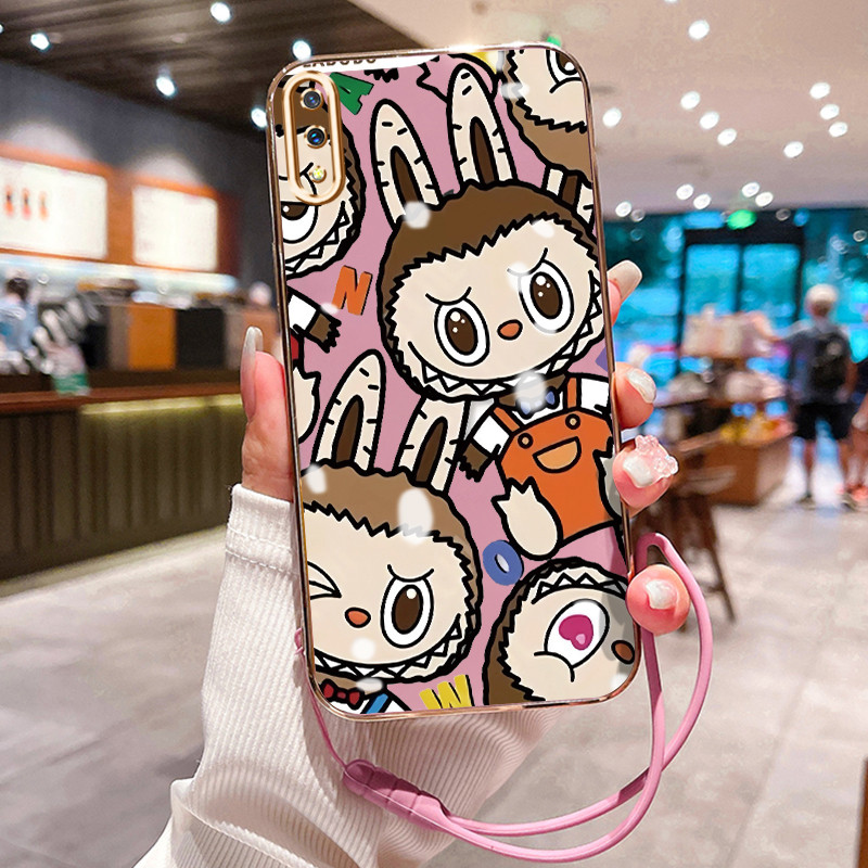 Casing Hp Untuk VIVO V11 V11 Pro Case Softcase Boneka pop Kesing elektroplating baru Kasing pelindun