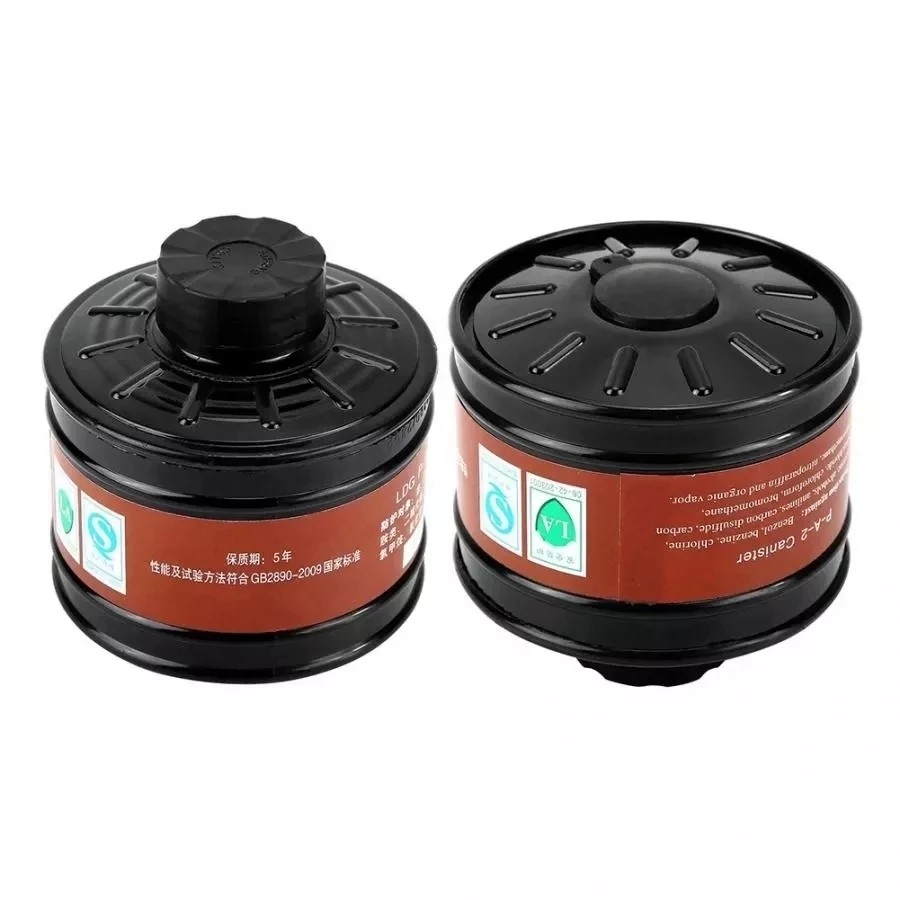 Gas mask filter 40 mm type gas mask canister 3#, 4#, 7# filter canisters