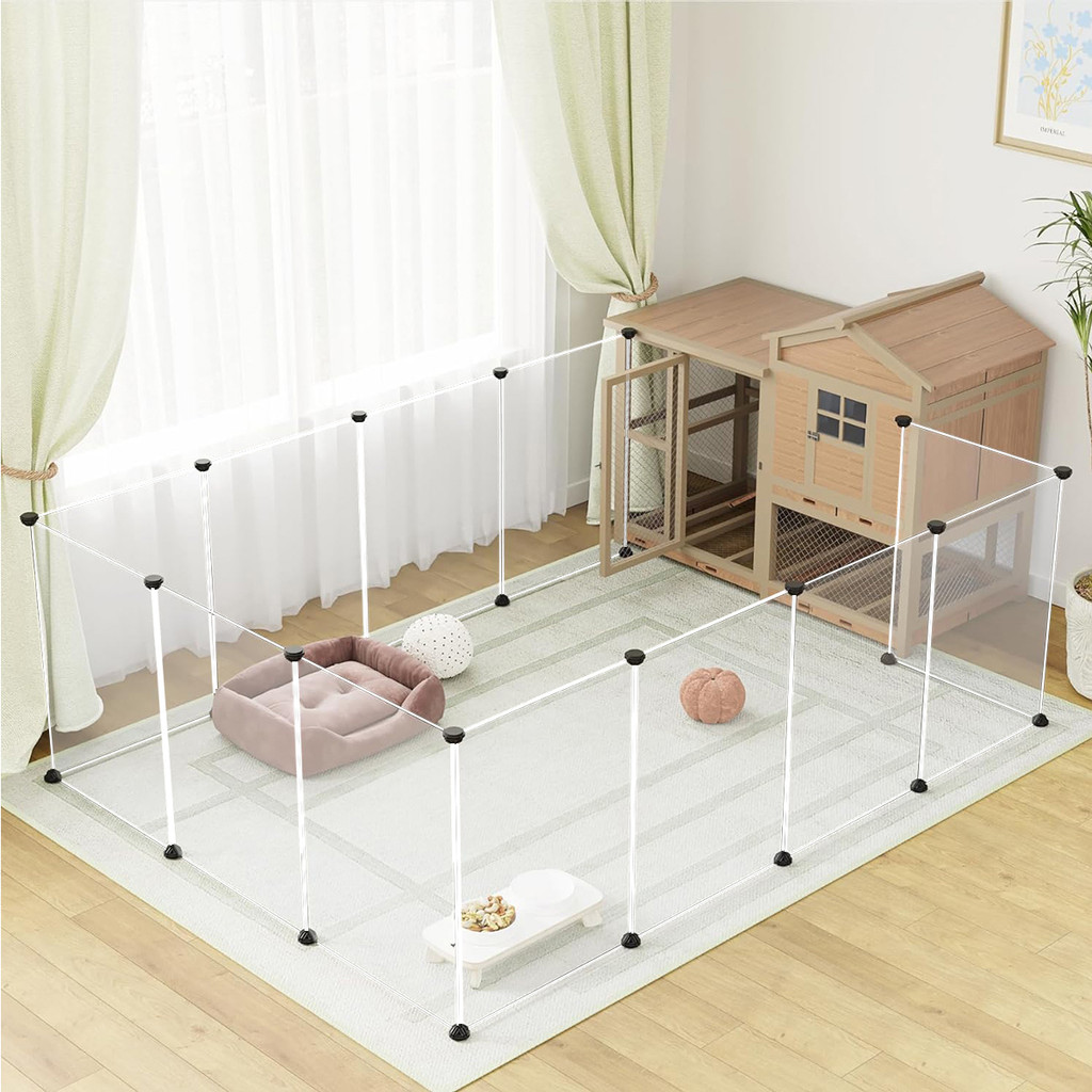 Pet pen Dog cage Indoor kennel fence Dog pen Dog cat free splicing cage dog cage Cat cage rabbit