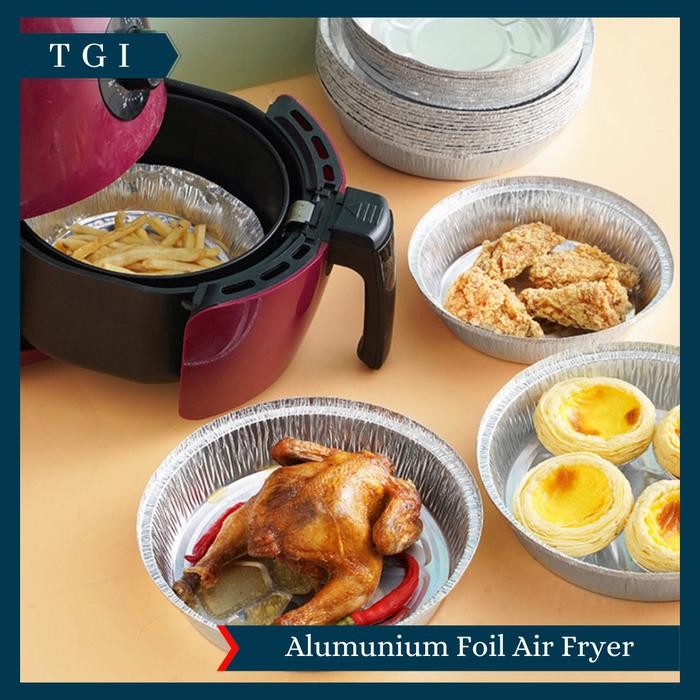 TGI - ALUMUNIUM FOIL AIR FRYER ALAT BANTU MASAK LEBIH CEPAT MATANG TAHAN PANAS