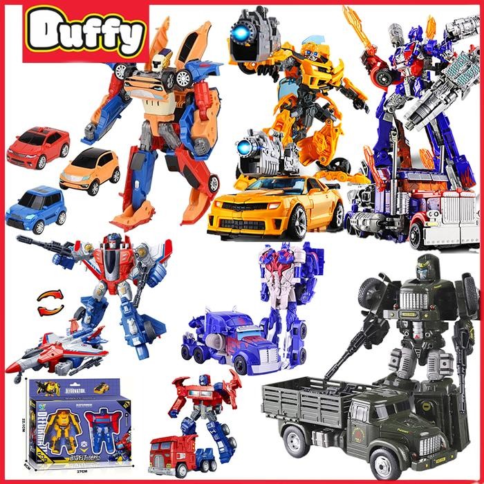 Duffy Toys(Cod) Mainan Mobil Robot Transformer / Mainan Robot Mobil / Pengemudi Truk / Mobil