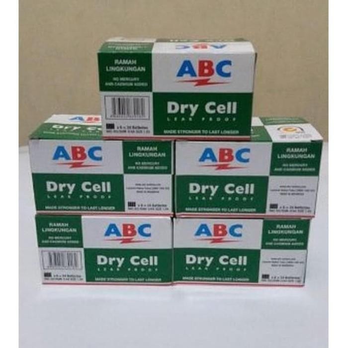 Baterai/Batere/Battery Abc Hijau Aa Isi 24 Pcs 1,5Volt
