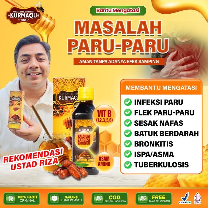 

Sale Kurmaqu Sari Kurma Dan Madu Asli Atasi Paru Paru Dan Sesak Nafas