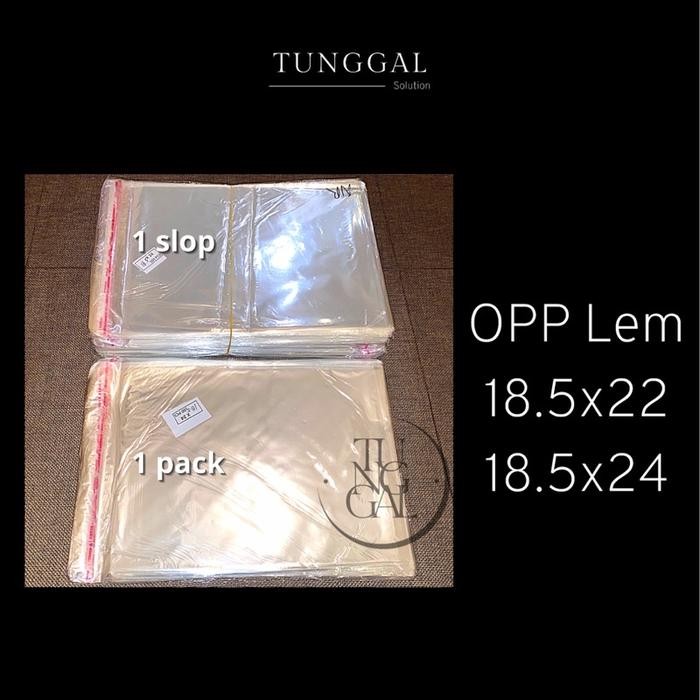 (ECER - 100 LEMBAR) PLASTIK OPP LEM - PLASTIK SOUVENIR, UNDANGAN PERNIKAHAN, PLASTIK KUE BASAH,