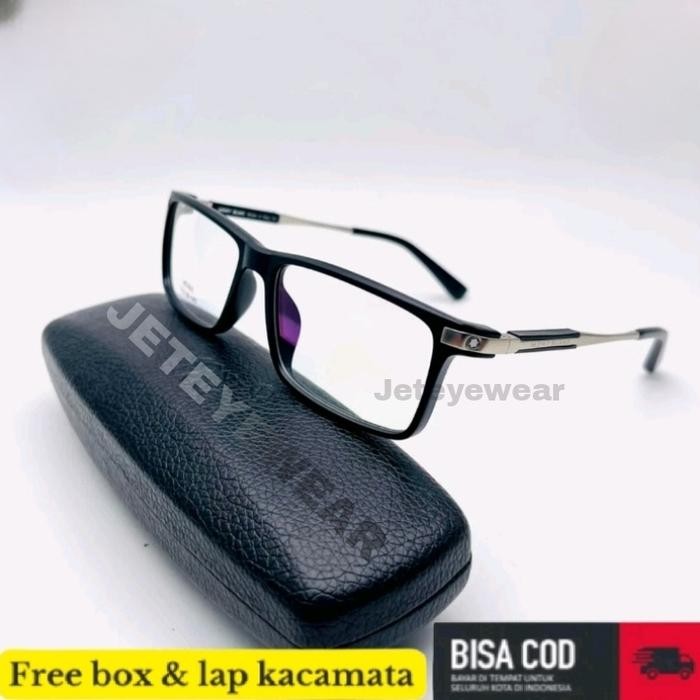 Frame Kacamata Anti Radiasi Photocromic Minus Pria Bluecromic Netral