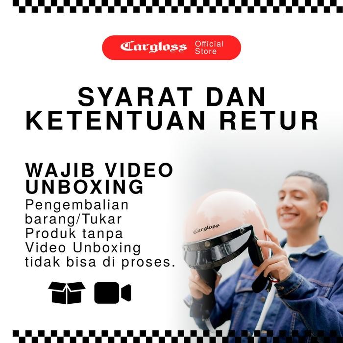 Visor/Kaca Helm New Sport Full Face Clear