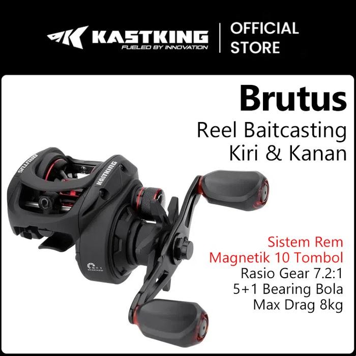 [OFFICIAL] KASTKING x SEAHUNTER BRUTUS & Brutus Pro Reel BC Reel Pancing, Saltwater Reel Baitcasting