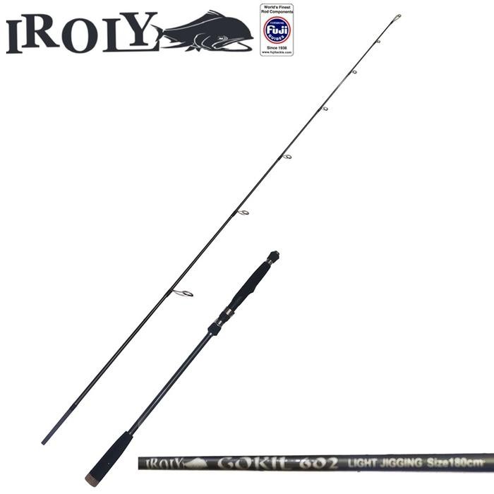 JORAN IROLY GOKIL LIGTH JIGGING 602 180cm SOLID CARBON PE 3-4