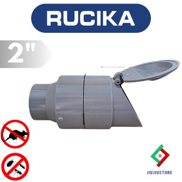 BACK FLOW VALVE 2" TUTUP ANTITIKUS RUCIKA 2 INCH BACK FLOW 2" RUCIKA