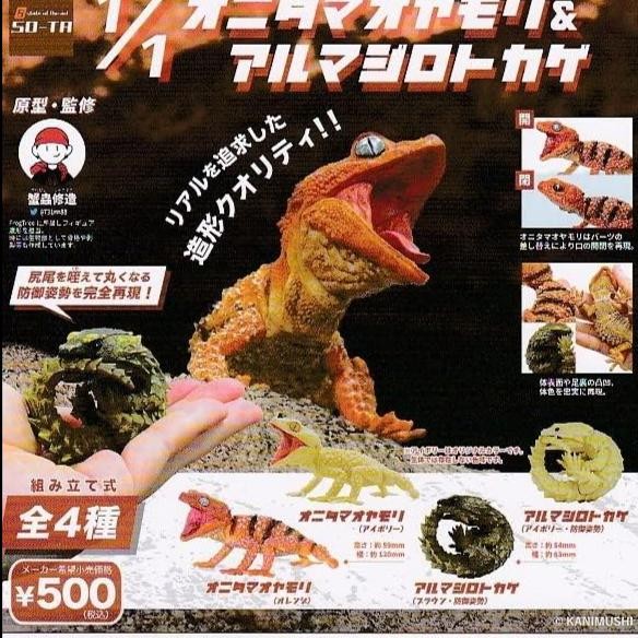 1/1 tamao Armadillo lizard Gacha SOTA figure - armadillo ex