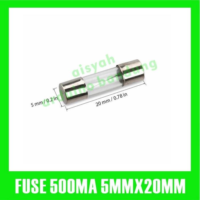 FUSE TUBE SEKRING TABUNG KECIL 5MM X 20 MM MA 250V *
