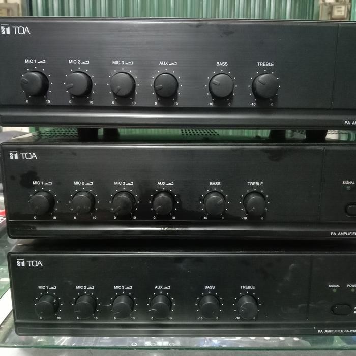 amplifier TOA ZA 230w (SECOND) *