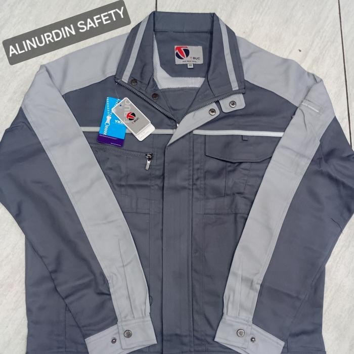 Baju kerja safety Atasan lengan panjang bahan DRILL *