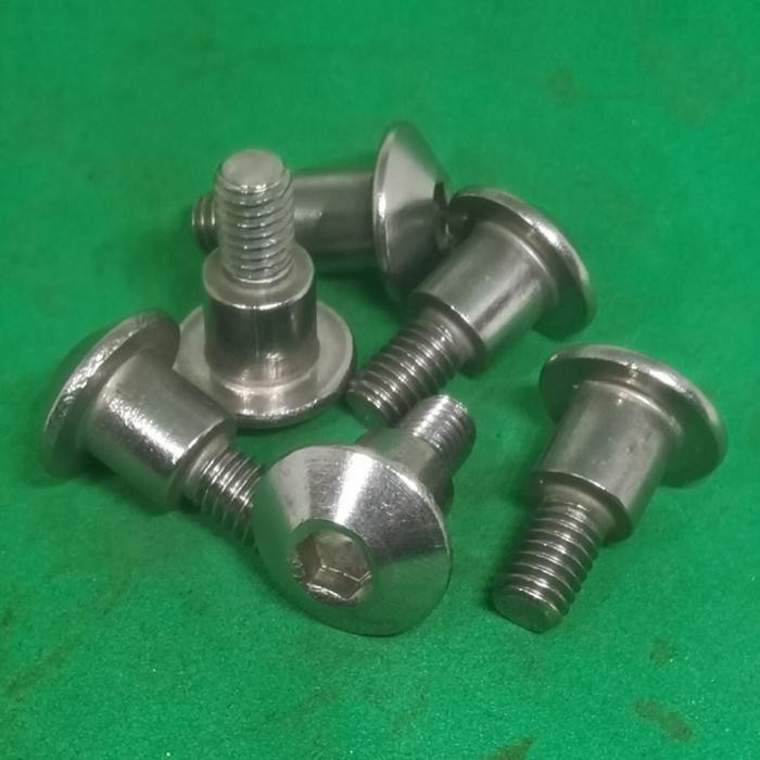 Baut bodi L5 M6x18 Stenlis gurih *