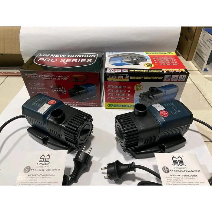 SUNSUN JTP 5000 9000 10000 12000 16000 POMPA KOLAM CELUP SUBMERSIBLE LOW WATT