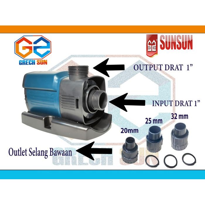 ORIGINAL SUNSUN JTP 1800 JTP 2800 JTP 3800 JTP 4800 JTP 5800 ECO PUMP