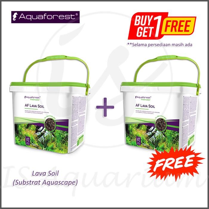 PROMO BUY 1 GET 1 AQUAFOREST AF LAVA SOIL 5L AQUASCAPE SOIL SUBSTRATES