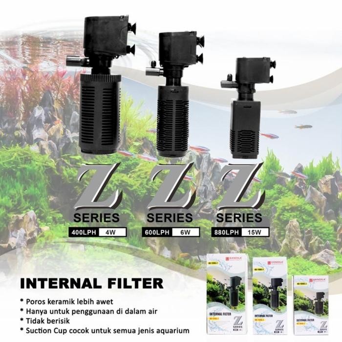 KANDILA Z SERIES INTERNAL FILTER 600LPH/6W KD 1100L Z KD1100LZ