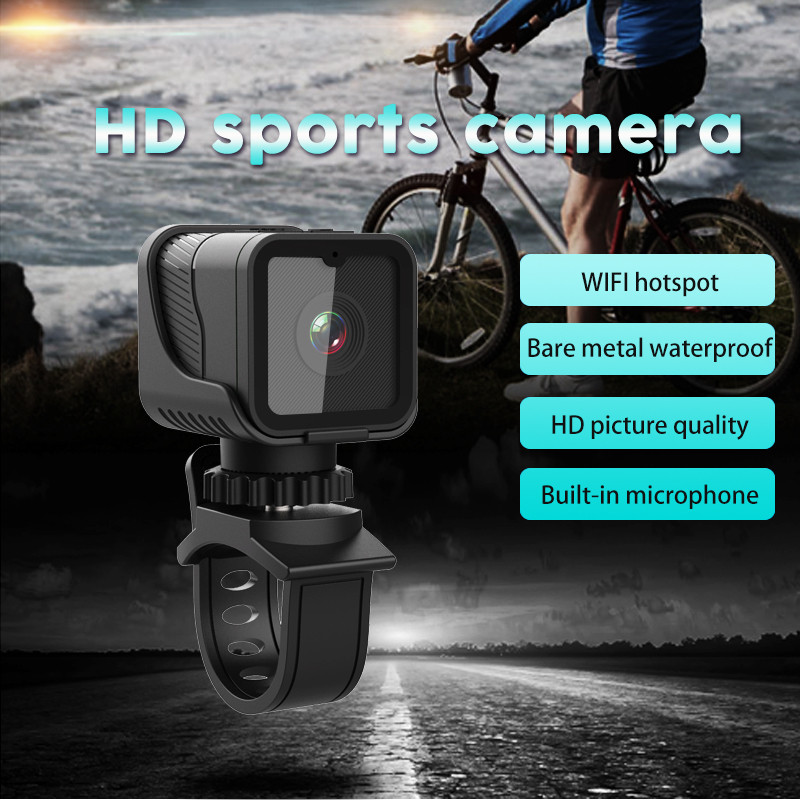 High definition WiFi waterproof camera with hotspot, portable sports