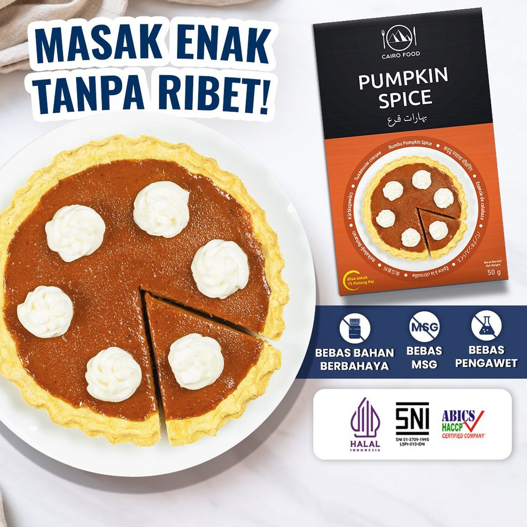 

Bumbu Pumpkin Spice Sehat - Cairo Food