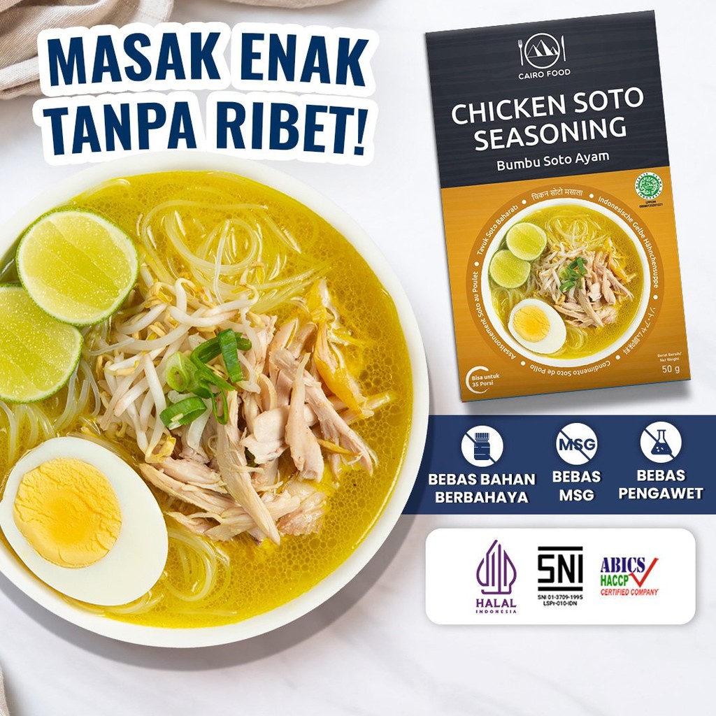 

Bumbu Soto Ayam Sehat - Cairo Food