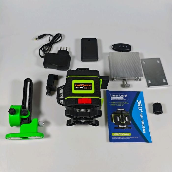 

Taffware Mesin Self Leveling Laser 4D 16 Line Dengan Remot - Ld-515, Alat Pengukur Akurasi Tinggi