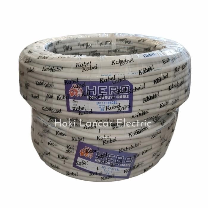 Kabel NYM Hero 2x2,5 50Meter Kawat / Kabel Audio / Kabel Listrik