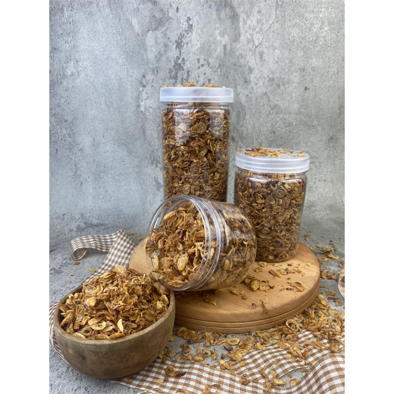 

Bawang Goreng Premium | 100% Asli Brebes | Non MSG Tanpa Campuran | Tahan Lama