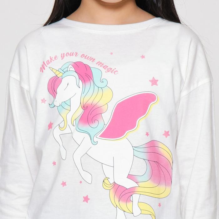 (Expert) Aero Unicorn Magic Kaos Lengan Panjang Anak Perempuan 121324077