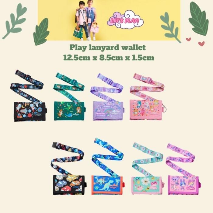 Smiggle Wallet/Dompet Smiggle Anak Dengan Tali/Dompet Anak Smiggle