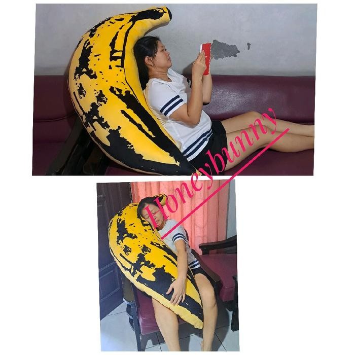 Boneka pisang super jumbo boneka guling pisang Anak Dolls Dewasa