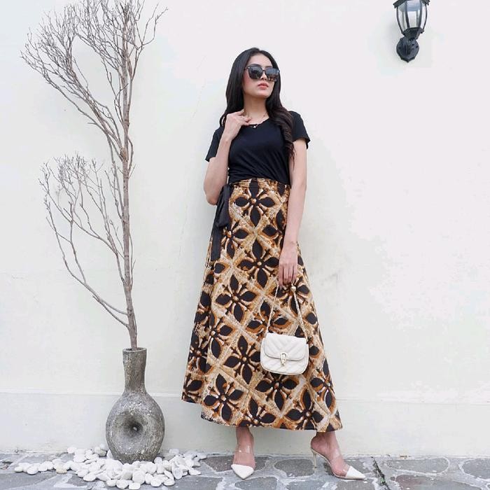 ASLI Rok Lilit Batik klok sogan READY STOCK