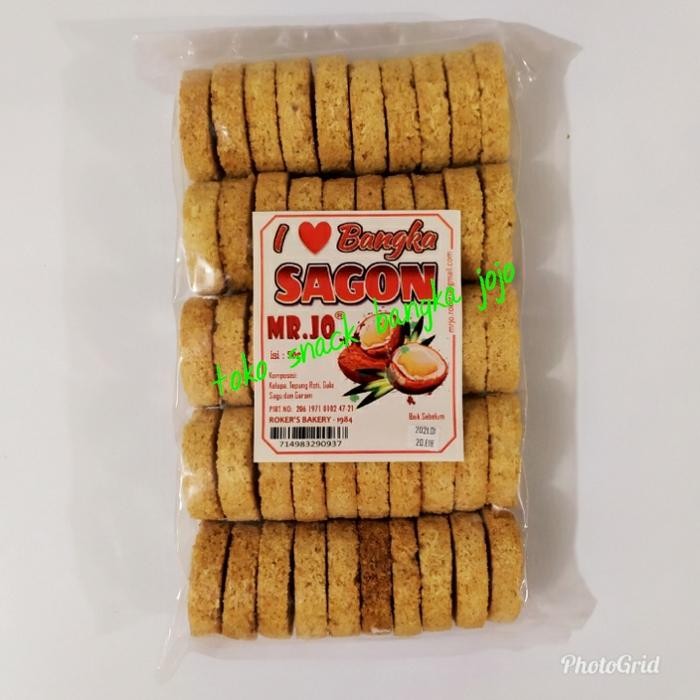 

ASLI Sagon Bangka Mr.JO isi 50pcs oleh oleh snack makanan kue khas bangka READY STOCK