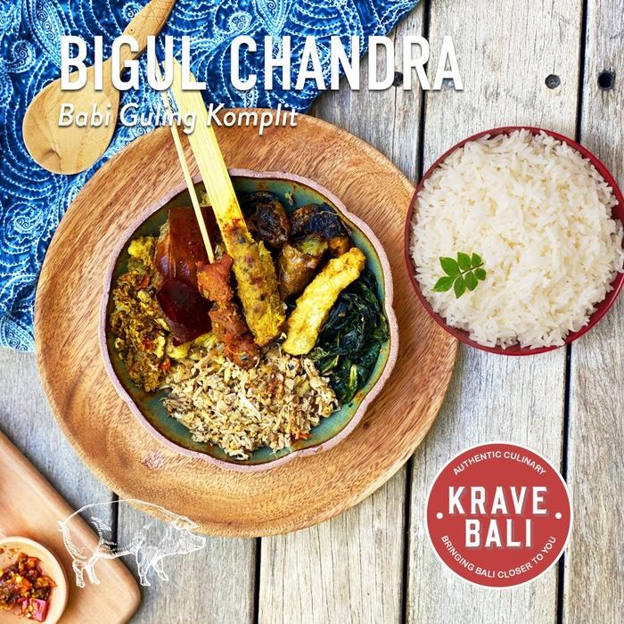 

ORIGINAL BIGUL CANDRA BABI GULING MAKANAN KHAS BALI ASLI (READY TO EAT) READY STOCK