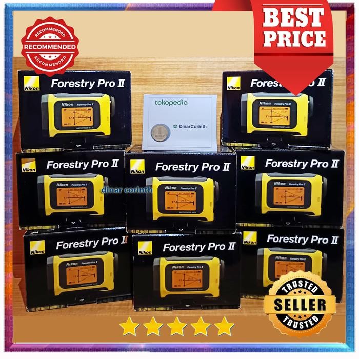 Hypsometer Nikon Forestry Pro II Laser Rangefinder Teropong Nikon
