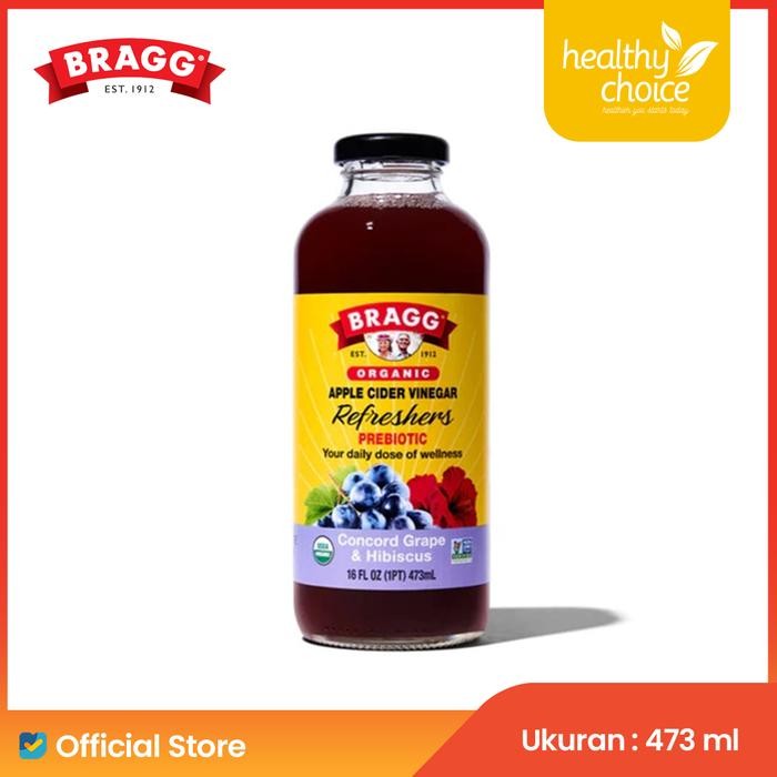 

BRAGG ACV Refreshers Concord Grape & Hibiscus 473ml